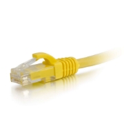 Picture of C2G 0.5m Cat6 Booted Unshielded (UTP) Network Patch Cable - Yellow