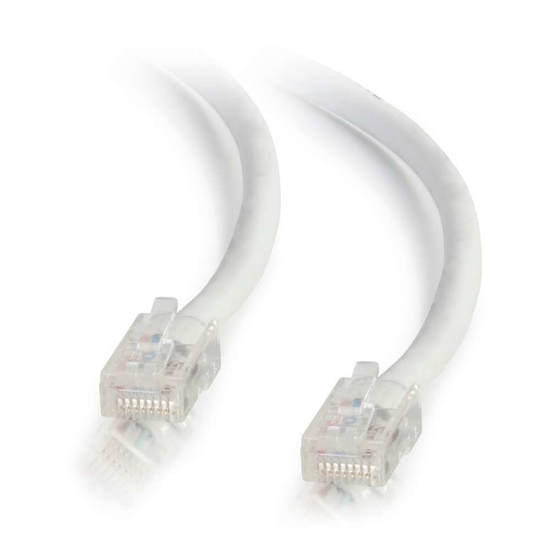 Picture of C2G 2m Cat5e Non-Booted Unshielded (UTP) Network Patch Cable - White