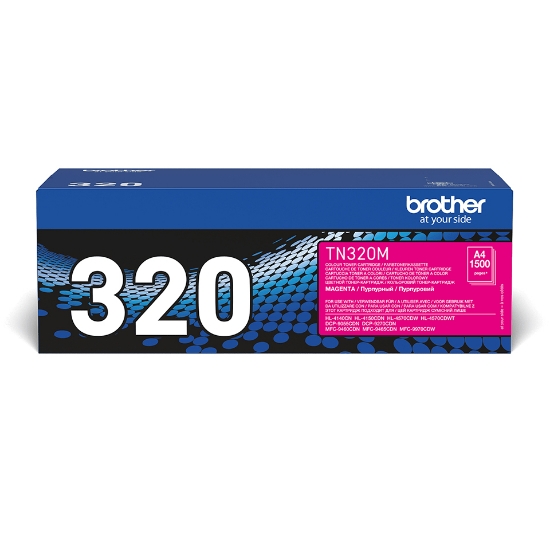 Picture of Brother TN-320M toner cartridge 1 pc(s) Original Magenta
