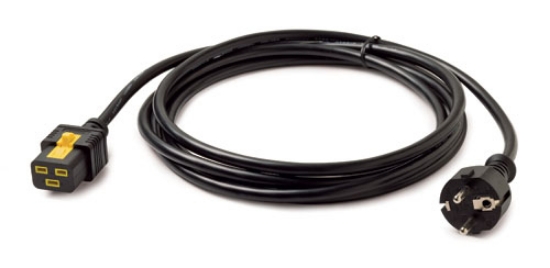 Picture of APC Power Cord, Locking C19 to CEE/7 Schuko, 3.0m