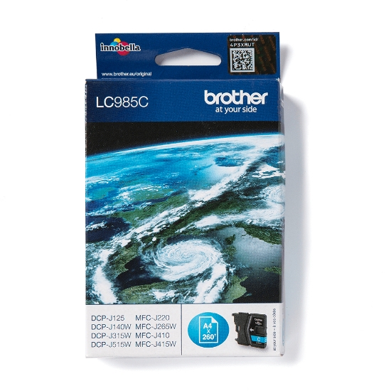 Picture of Brother LC985C ink cartridge 1 pc(s) Original Cyan