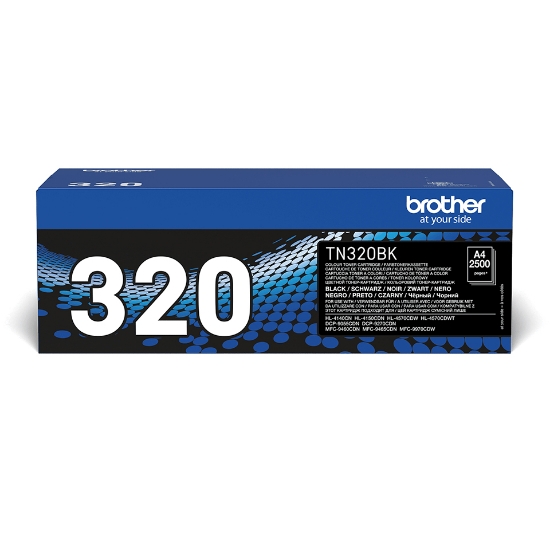 Picture of Brother TN-320BK toner cartridge 1 pc(s) Original Black