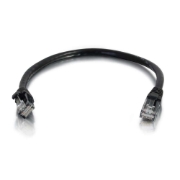 Picture of C2G 1m Cat5e Booted Unshielded (UTP) Network Patch Cable - Black