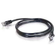 Picture of C2G 1m Cat5e Booted Unshielded (UTP) Network Patch Cable - Black