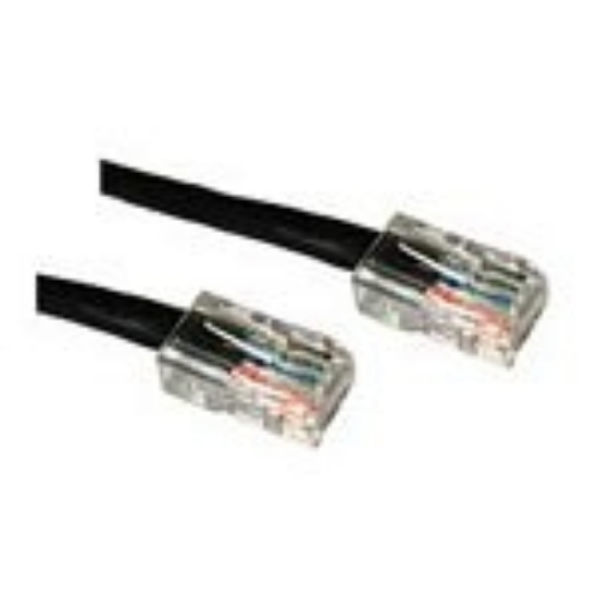 Picture of C2G Cat5E Crossover Patch Cable Black 7m networking cable 275.6" (7 m)
