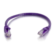 Picture of C2G 3m Cat5e Booted Unshielded (UTP) Network Patch Cable - Purple