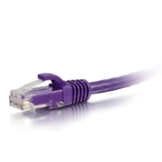 Picture of C2G 3m Cat5e Booted Unshielded (UTP) Network Patch Cable - Purple