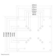 Picture of Neomounts FPMA-VESA200 VESA-adapter 22-42"