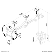 Picture of Neomounts FPMA-D1030 Monitor arm 10-30"