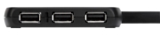 Picture of Targus ACH114EU interface hub USB 2.0 480 Mbit/s Black