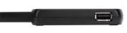 Picture of Targus ACH114EU interface hub USB 2.0 480 Mbit/s Black