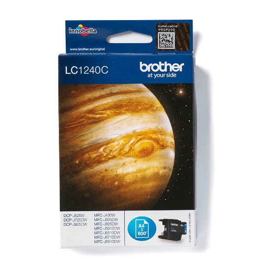 Picture of Brother LC1240C ink cartridge 1 pc(s) Original Cyan