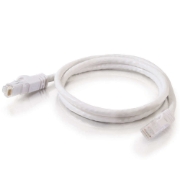 Picture of C2G 1.5m Cat6 Booted Unshielded (UTP) Network Patch Cable - White
