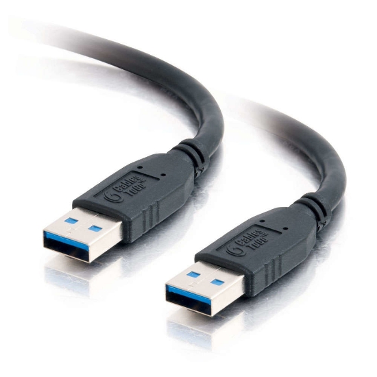 Picture of C2G 81678 USB cable USB 3.2 Gen 1 (3.1 Gen 1) 2 m USB A Black