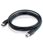 Picture of C2G 81678 USB cable USB 3.2 Gen 1 (3.1 Gen 1) 2 m USB A Black