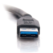 Picture of C2G 81678 USB cable USB 3.2 Gen 1 (3.1 Gen 1) 2 m USB A Black