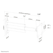 Picture of Neomounts FPMA-W830 Monitor/TV mount wall 10-27" - full motion