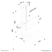 Picture of Neomounts CPU-D200BLACK CPU holder - max 30 kg - universal