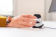 Picture of BakkerElkhuizen DXT 2 Precision mouse Office Ambidextrous USB Type-A Laser 2000 DPI