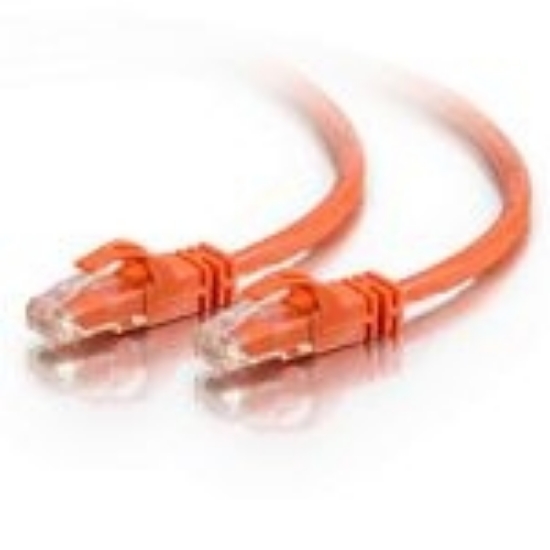 Picture of C2G Cat6 550MHz Snagless Patch Cable 1.5m networking cable Orange