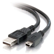 Picture of C2G 1m USB 2.0 A to Mini-b Cable
