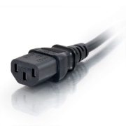 Picture of C2G 1m 16 AWG UK Power Cord (IEC320C13 to BS 1363)