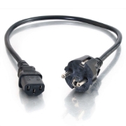 Picture of C2G 2m 16 AWG European Power Cord (IEC320C13 to CEE7/7)
