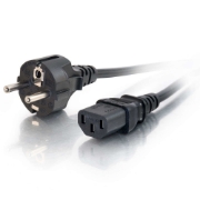 Picture of C2G 3m 16 AWG European Power Cord (IEC320C13 to CEE7/7)