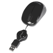 Picture of Targus AMU75EU mouse Travel Ambidextrous USB Type-A Blue Trace 1000 DPI