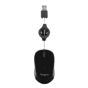 Picture of Targus AMU75EU mouse Travel Ambidextrous USB Type-A Blue Trace 1000 DPI