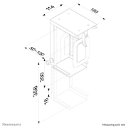 Picture of Neomounts CPU-D075BLACK CPU holder - max 10 kg - universal
