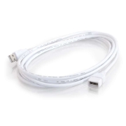 Picture of C2G 2m USB 2.0 A Male to A Female Extension Cable - White
