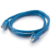 Picture of C2G 2m Cat5e Booted Unshielded (UTP) Network Patch Cable - Blue