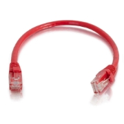 Picture of C2G 2m Cat5e Booted Unshielded (UTP) Network Patch Cable - Red