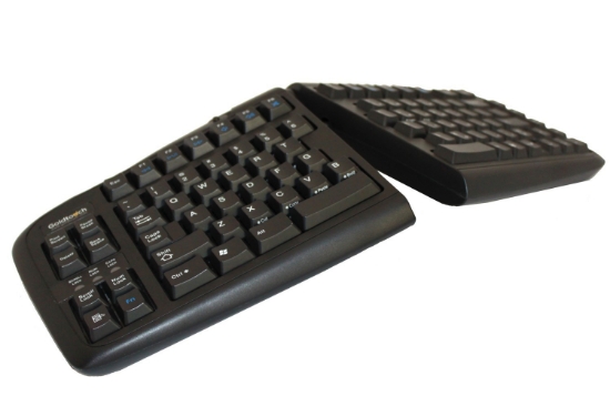 Picture of BakkerElkhuizen Goldtouch Adjustable V2 Black Splitkeyboard (US)