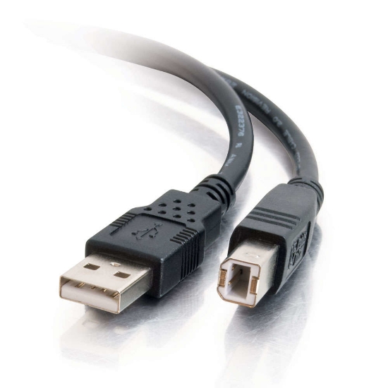 Picture of C2G 2m USB 2.0 A/B Cable - Black