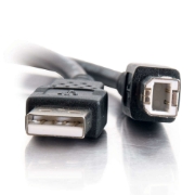 Picture of C2G 2m USB 2.0 A/B Cable - Black