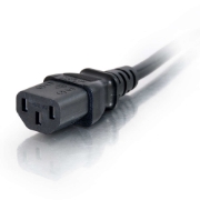 Picture of C2G 2m 18 AWG Computer Power Extension Cord (IEC320C13 to IEC320C14)
