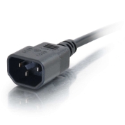 Picture of C2G 2m 18 AWG Computer Power Extension Cord (IEC320C13 to IEC320C14)