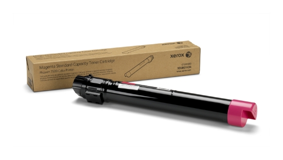 Picture of Xerox Genuine Phaser® 7500 Magenta Standard capacity Toner Cartridge (9600 Pages) - 106R01434