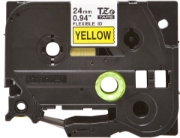 Picture of Brother TZE-FX651 label-making tape Black on yellow TZ