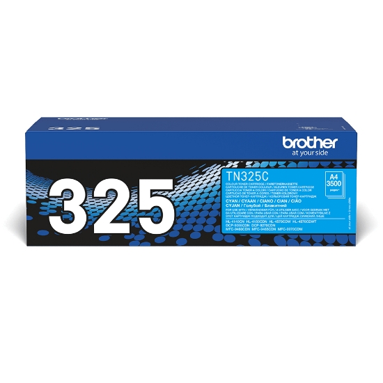 Picture of Brother TN-325C toner cartridge 1 pc(s) Original Cyan