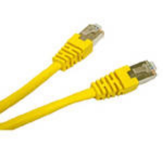 Picture of C2G 2m Cat5e Patch Cable networking cable Yellow