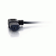 Picture of C2G 2m 90° Power Cord Black