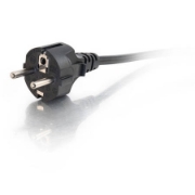 Picture of C2G 2m 90° Power Cord Black