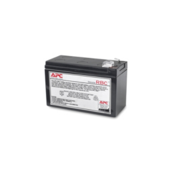 Picture of APC Replacement Battery Cartridge, VRLA battery, 7Ah, 12VDC, 2-year warranty