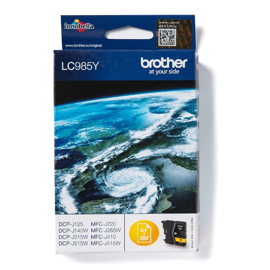Picture of Brother LC985Y ink cartridge 1 pc(s) Original Yellow