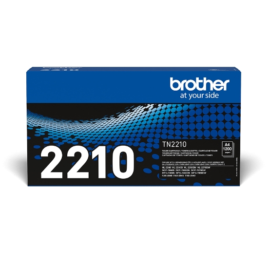 Picture of Brother TN-2210 toner cartridge 1 pc(s) Original Black