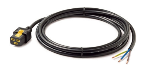 Picture of APC Power Cord, Locking C19 to Rewireable, 3.0m