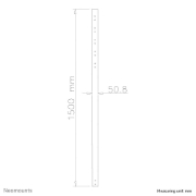 Picture of Neomounts FPMA-CP150 Extension pole TV ceiling mount - h 150 cm